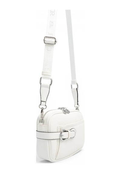 Silver & Polo Silver Polo Beyaz - Beyaz Petek Kadın Çapraz Çanta Sp1256