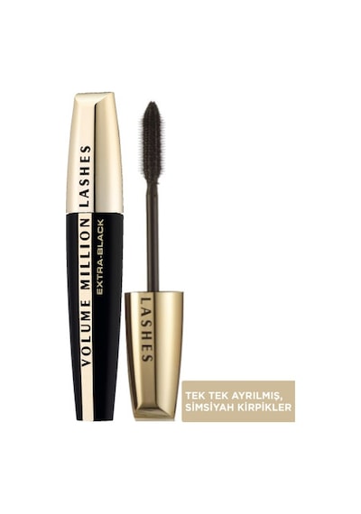 L'Oréal Paris Volume Million Lashes Carbon Black Maskara - Siyah