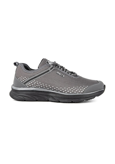 Muya Deuce Bağcıklı Unisex Memory Foam Spor Ayakkabı Füme 40 Füme
