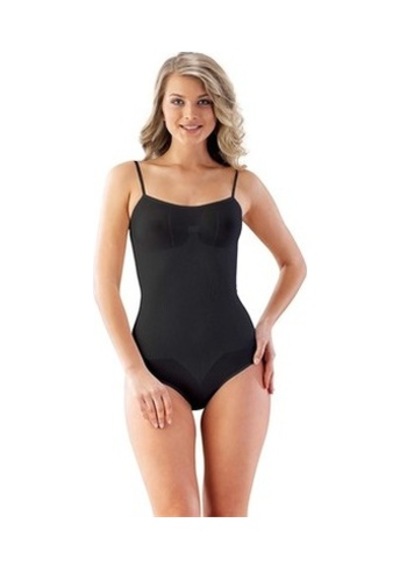 Emay 1923 İp Askılı Çıtçıtlı Ripli Body Siyah