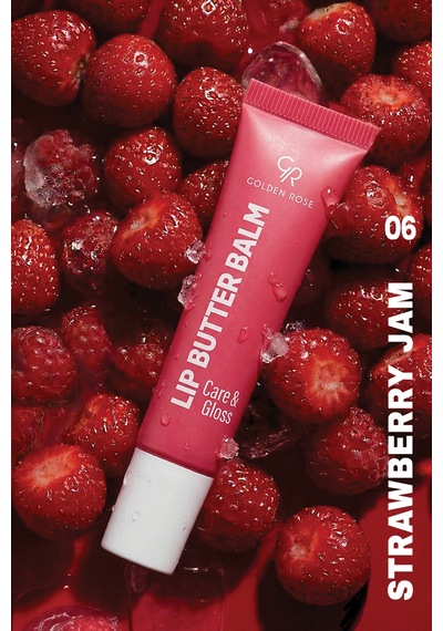 Golden Rose Lip Butter Balm No: 06 Strawberry Jam