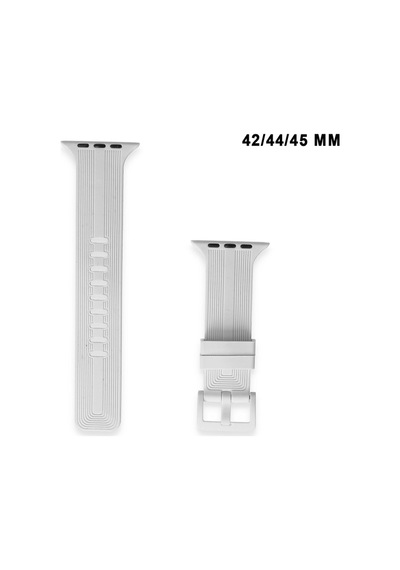 Apple Watch Uyumlu Watch 1/2/3/4/5/6/se/7/8/9 Serileri 42/44/45/49 Mm Kordon Kayış Silikon Mt86
