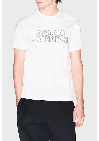 Armani Exchange Erkek T Shirt Xm002413 Af10361 U0009 Beyaz