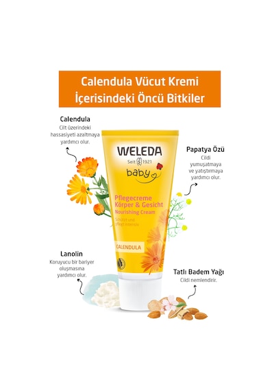 Weleda Calendula Organik Vücut Kremi 75 ml