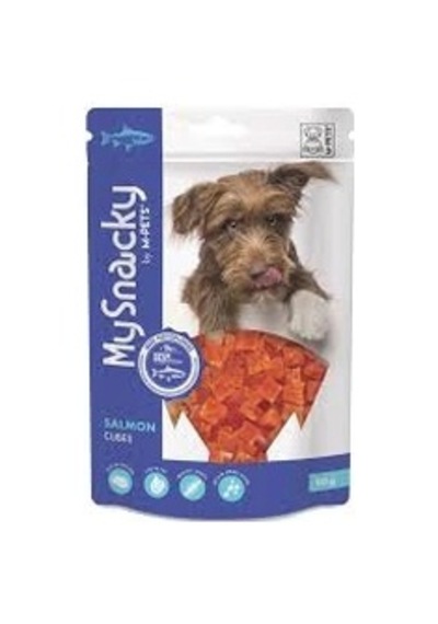 M-pets My Snacky Salmon Cubes Köpek Ödülü 80gr