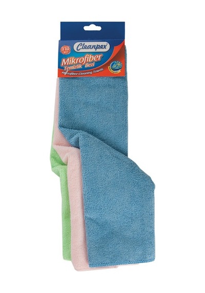Cleanpex Mikrofiber Temizlik Bezi 3'lü 30 X 40 Cm Diğer