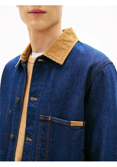 Tommy Hilfiger Chore Jacket Lıncoln, 1bp Lacivert Erkek Ceket