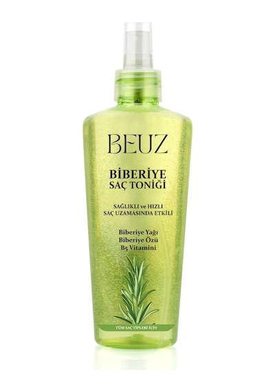 Beuz Hızlı ve Saç Uzatma Etkili Biberiye Saç Toniği 200 ML
