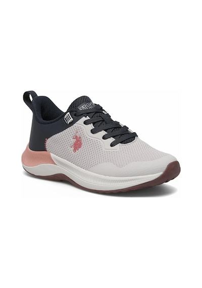 U.S. Polo Assn. Florin Kadın Fileli Günlük Spor Koşu Yürüyüş Ayak Pembe