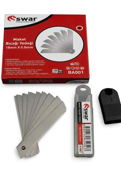 Swar Maket Bıçağı Ağzı 100'lü