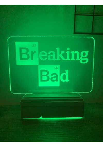 Breaking Bad 16 Renk Gece Lambası