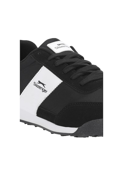 Slazenger Platın I Erkek Siyah / Beyaz Günlük Spor Ayakkabısı Siyah - Beyaz