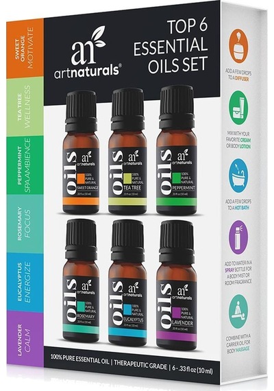Art Naturals Esansiyel Yağ Seti 6 x 10 ML
