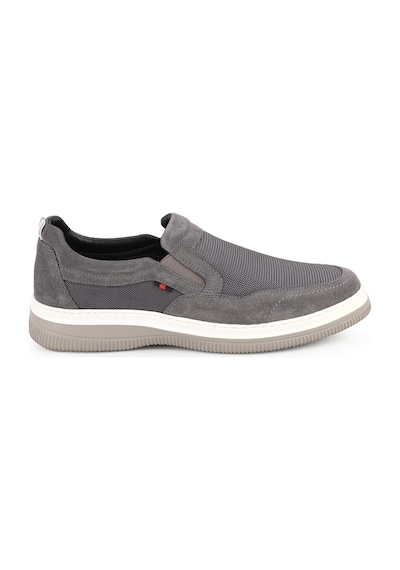 Libero H1096 Hakiki Süet Fileli Nefes Alan Ultra Hafif Eva Taban Erkek Slip-on Günlük Ayakkabı Antrasit Libero H1096 Hakiki Süet Fileli Nefes Alan Ultra Hafif Eva Taban Erkek Slip-on Günlük Ayakkabı Antrasit