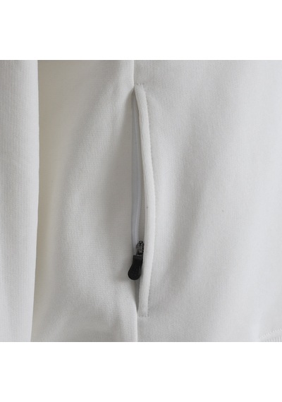 Sportive Nolan Zip Neck Erkek Beyaz Günlük Stil Sweatshirt 26ye0004-kbyz