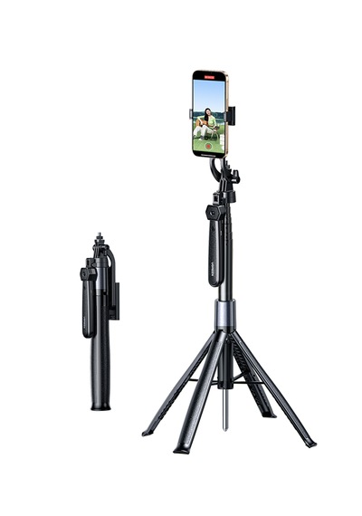 Ugreen Bluetooth Selfie Çubuğu, 4 Ayaklı Tripod Standlı Selfie Stick, 45301