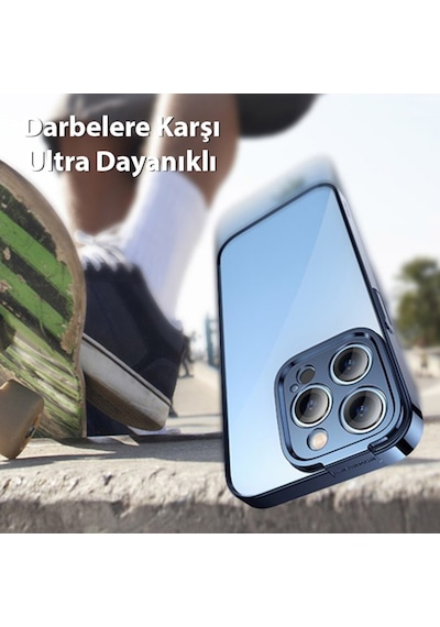 Baseus Glitter Apple Uyumlu iPhone 14 Pro Max Silikon Kilif + Ekran Koruyucu 560751361
