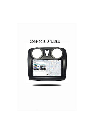 Snp Serisi Dacia Sandero / Stepway 2015-2018 Uyumlu 9 İnç Android Multimedya 6-128 Gb Hafıza Kablosuz Carplay + Geri Görüş Kamerası  9"