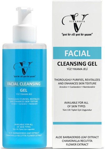 Vitanova Arındırıcı ve Canlandırıcı Yüz Yıkama Jeli 250 ML