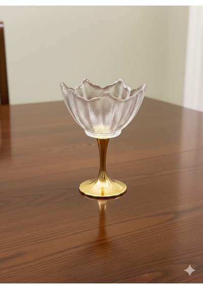 Tulip Uzun Ayaklı Sunumluk 6 Lı Gold