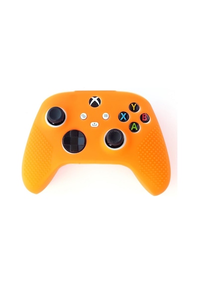 Xbox Series S/x Silikon Turuncu Kol Koruyucu Kılıf 9. Nesil Kol Uyumlu