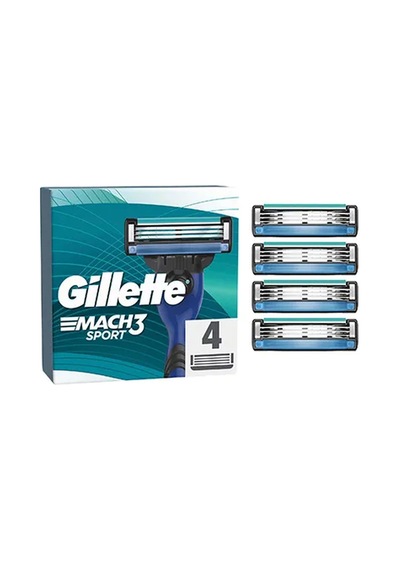 4 Adet Gillette Mach3 Start Yedek Tıraş Bıçağı 4'lü