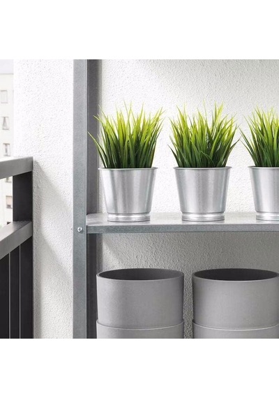 Saksı Paslanmaz Çelik Bitki Saksısı Boyanabilir 9cm 001