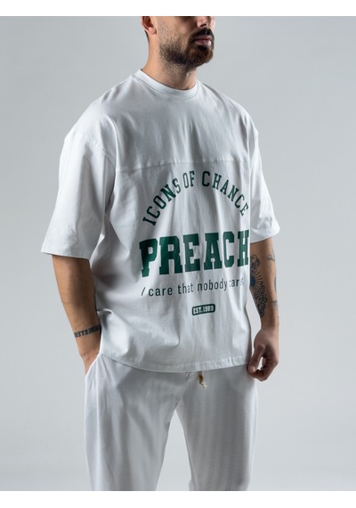 Cocopelli Beyaz Preach Erkek T-shirt Coc2996