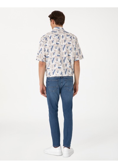 Pierre Cardin Erkek Mavi Pantolon Jean 50302743-vr036