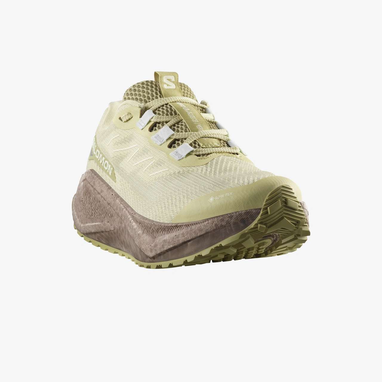 Salomon Aero Blaze 3 Gravel Gore Tex Kadın Yeşil Koşu Ayakkabısı L47978400 Yeşil
