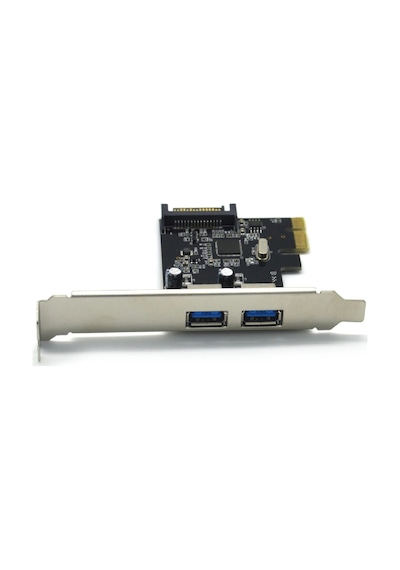 4459 Pci-e Express Usb 3.0 Hub 2 Port Molex Sata Çoklayıcı Kart