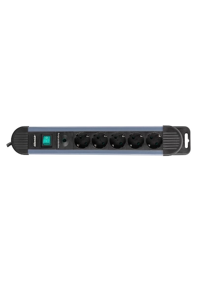 S-link Spgks05 1.5m 3g1.5mm2 900 Joule 5li Akım Kor. Gri Priz Çoklayıcı 1.5 M