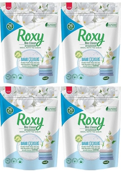 Dalan Roxy Matik Bahar Çiçekleri Toz Sabun 4 x 1600 G