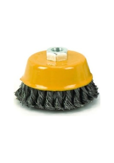 Burgulu Kübik Metal Fırça, 65mm, Endüstriyel Temizlik Aracı