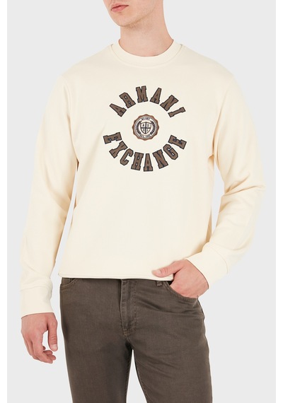 Armani Exchange Pamuklu Regular Fit Bisiklet Yaka Sweat Erkek Sweat Xm002913 Af26047 U1068 Krem Armani Exchange Pamuklu Regular Fit Bisiklet Yaka Sweat Erkek Sweat Xm002913 Af26047 U1068 Krem
