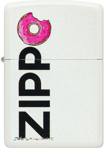Zippo Donut Dizayn Çakmak Beyaz