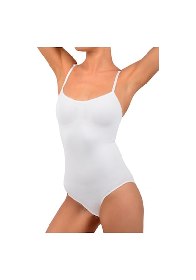 Pemilo Kadın 876 Ip Askılı Slip Body Korse Beyaz