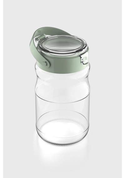Renga Mono 1700 Ml Yeşil Kapaklı Cam Kavanoz 131072 Yeşil