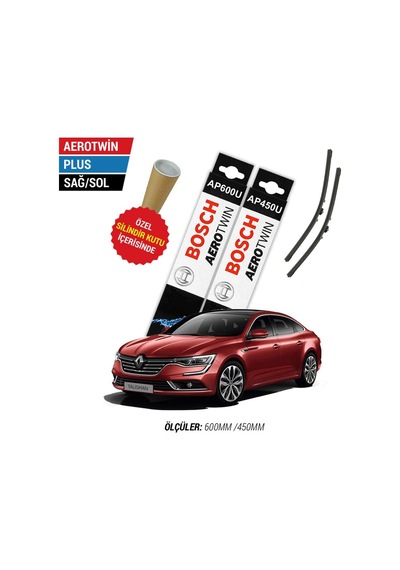 Renault Talisman 2020 Model Silecek Takımı Ön Bosch Aerotwin Plus