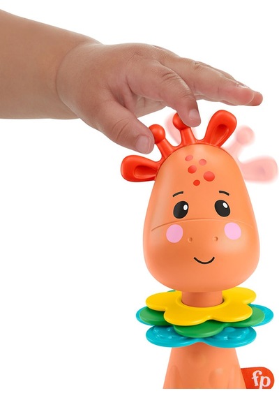 Fisher-Price Safari Arkadaşları Eğlenceli Zürafa Gwl65 Çok Renkli