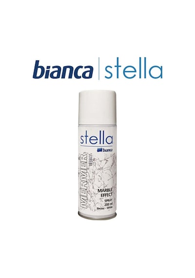 Stella Mermer Efekt Spreyi 200 Ml Beyaz