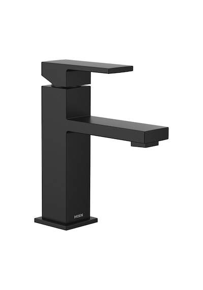 Moen Revyl Mat Siyah Tek Kolu Tek Delikli Modern Banyo Lavabo Bat Diğer