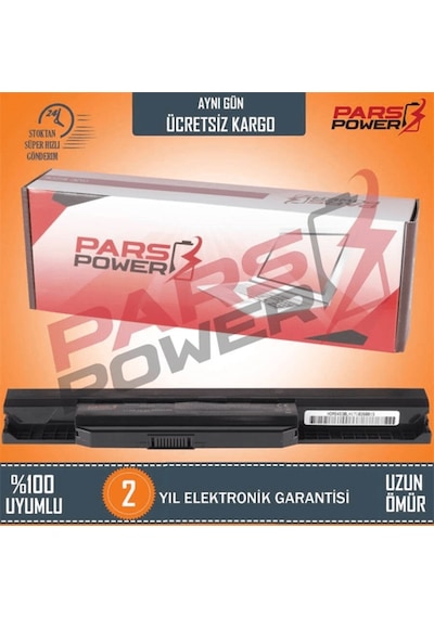 Asus Uyumlu K53U-A1, K53Sv-Sx581R Notebook Batarya - Pil (Pars Power) 300582556