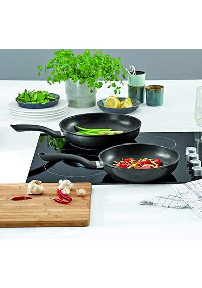 Ayrex Fissler Cenit 2 Parça Tava Seti 045-301-02-100 Or 0 , Yapışmaz Kaplamalı Alüminyum Tava - İndüksiyon Uyum Diğer