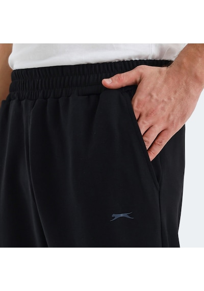 Slazenger VALERIE Erkek Cepli Siyah Eşofman Altı