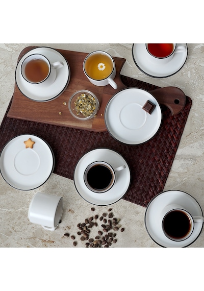Simply Stackable Çay Takımı 12 Parça 6 Kişilik 19985 Beyaz