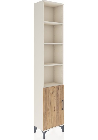 Arges Dolap 5 Raflı Tek Kapaklı 44x30x221 Aytaşı-çam Aytaşı
