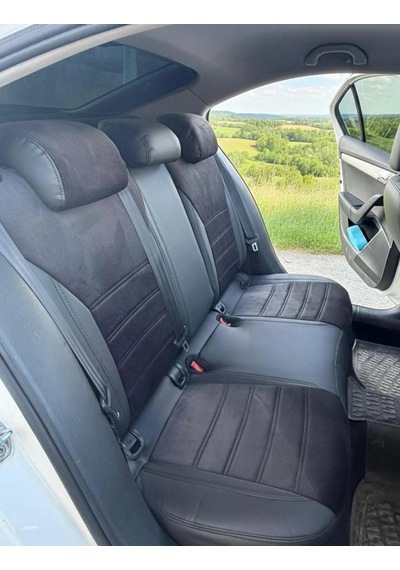 Skoda Octavia Optimal - Siyah Taytüyü - Siyah Deri - Özel Dikim