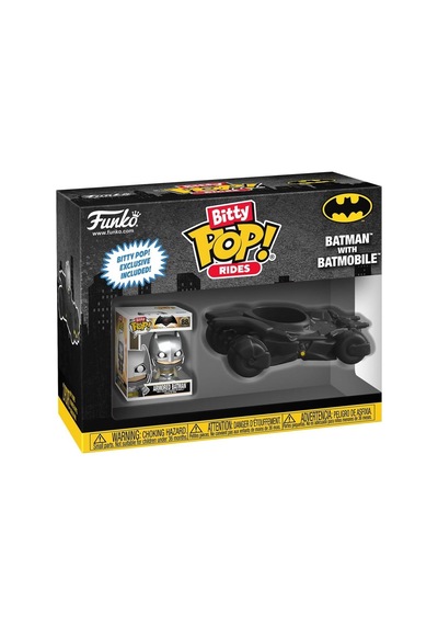 Figür Dc Comics - Ride Batman Batmobile Bitty Pop 6 Cm