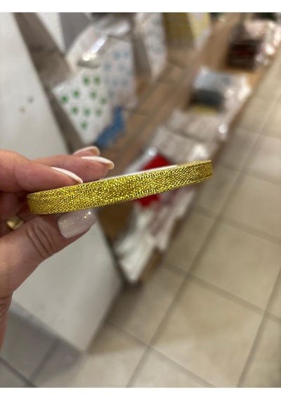 Deniz Party Store 6 Mm Gold Altın Simli Kurdele 23 Metre 25 Yarda Genel